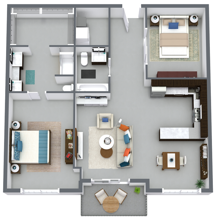 Floor Plan - Bloomington