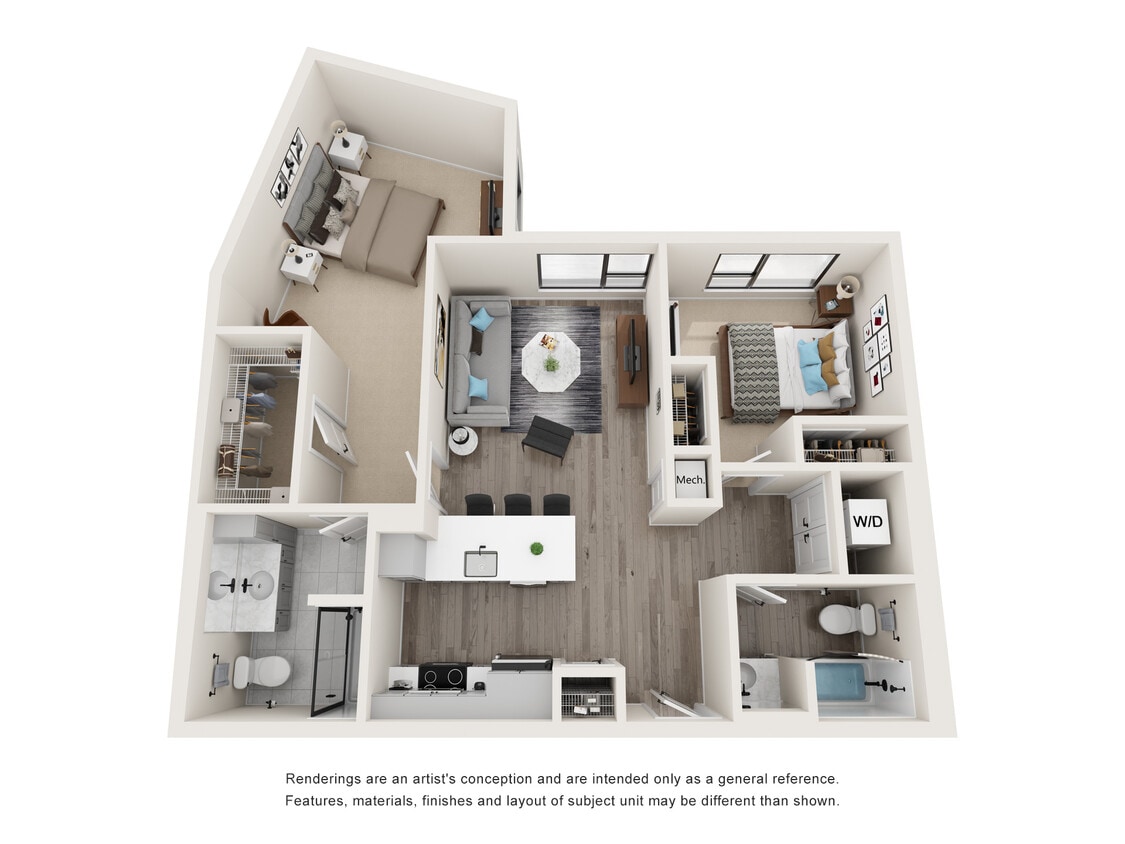 Antlia - 2 Beds, 2 Baths, 999 sq. ft. - Antlia