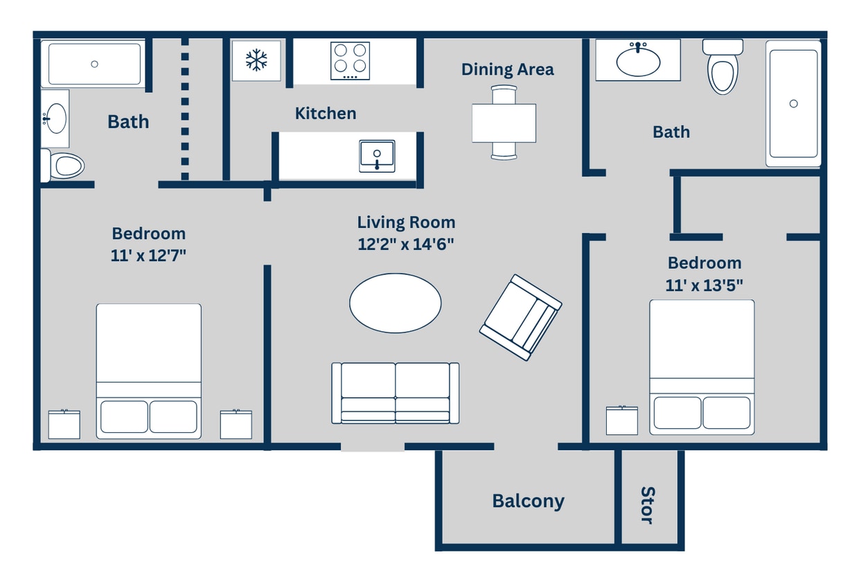 Floor Plan - Plan E