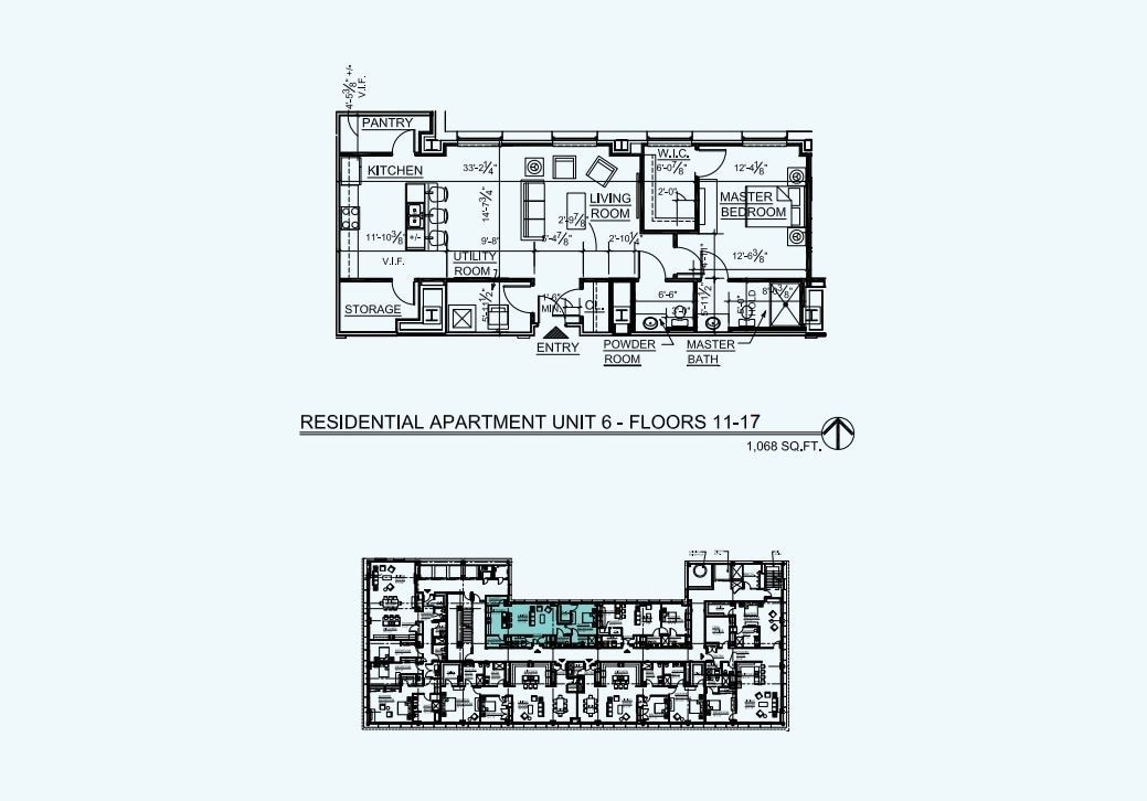Floor Plan - Unit 6 11-17