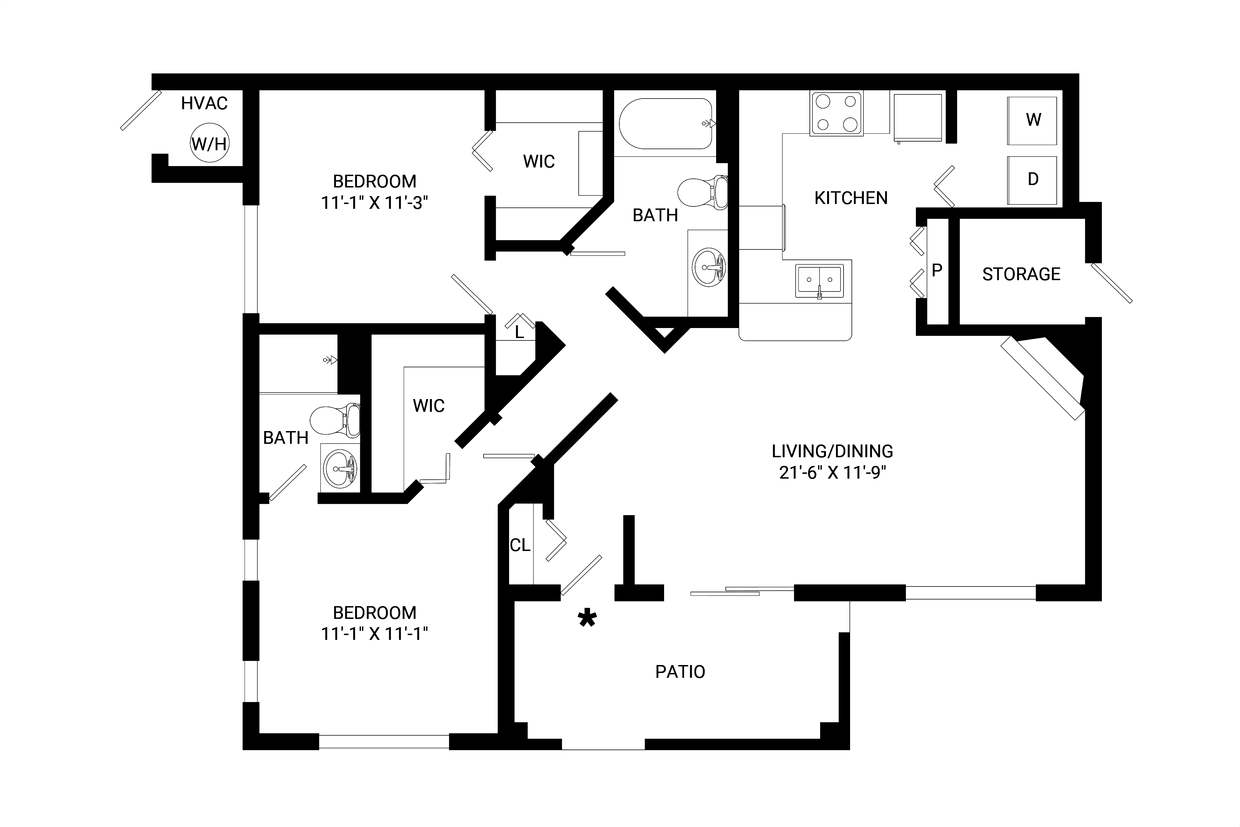 Floor Plan - Evans