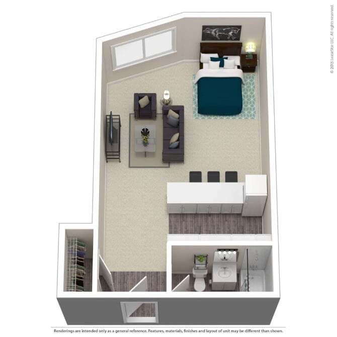 Floor Plan - Studio A