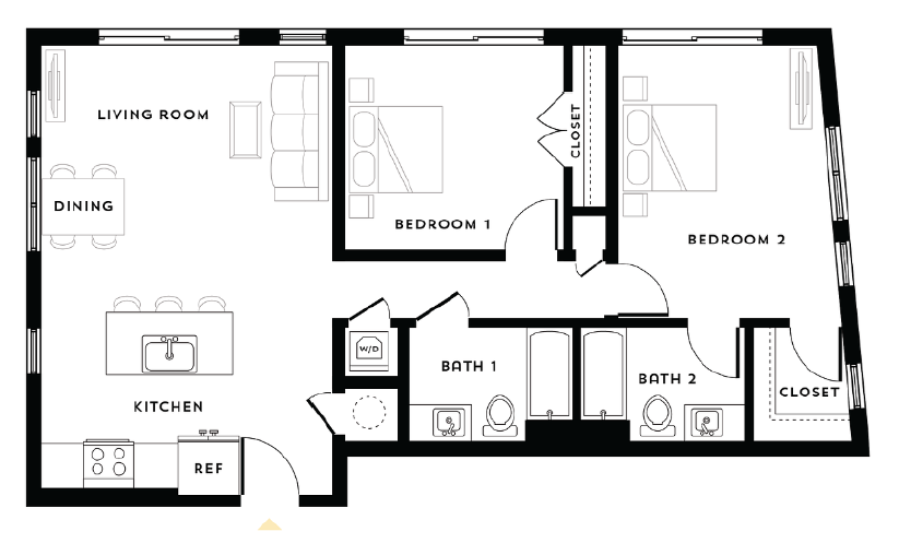 Floor Plan - Penthouse B4 (815)