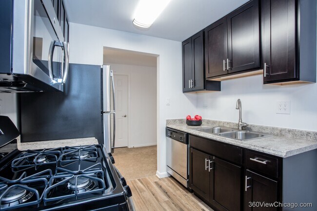 One Bedroom Kitchen - Glen Oaks Commons