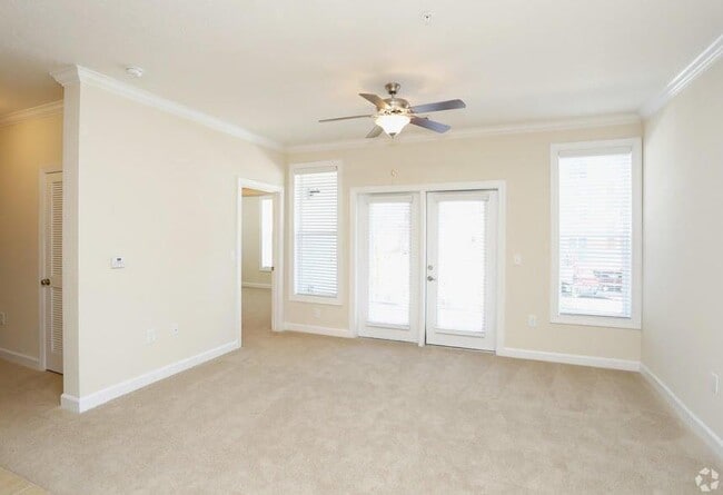 2BR, 2BA- 1102 SF - Living room - Seasons at Poplar Tent