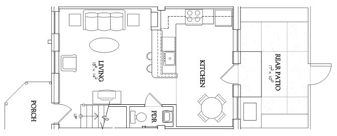 2BR/1BA - 2 Bedroom - Townhouse