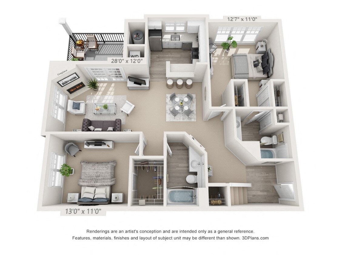 Floor Plan - Montpelier - Renovated