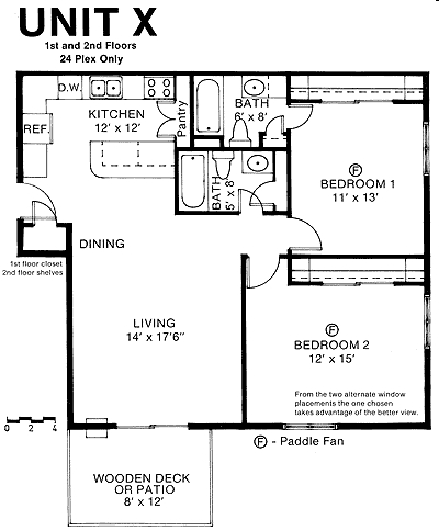 Unit X - 9012xm-4_xm-42Bedroom2Bath_950