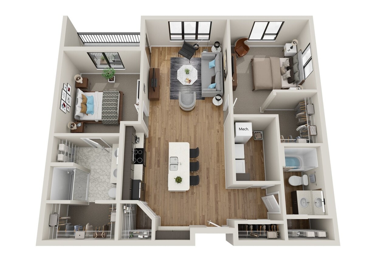 Floor Plan - Ponderosa