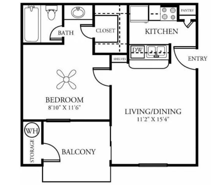 Floor Plan - 1A