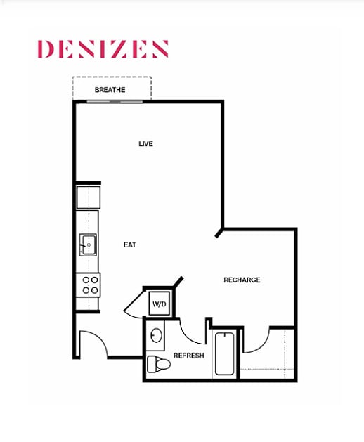 1C - 680 SQFT - 1C