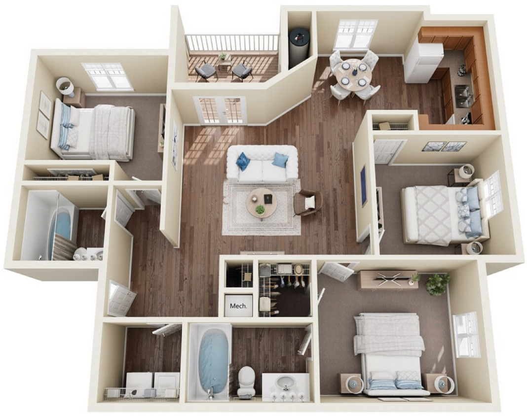 Floor Plan - The Mason