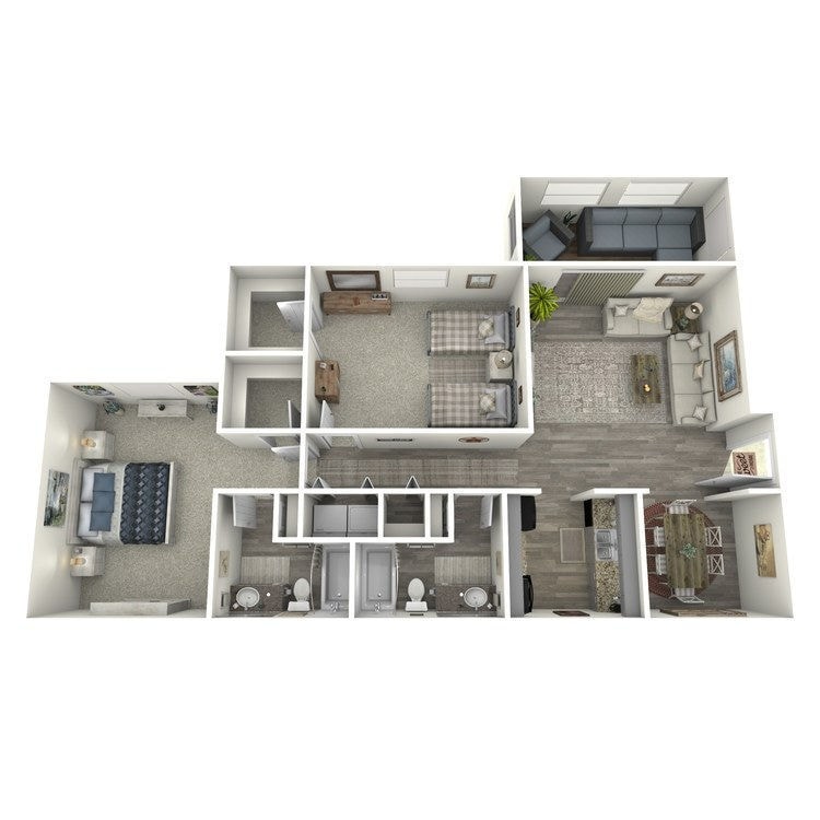 Floor Plan - The Cherry Blossom