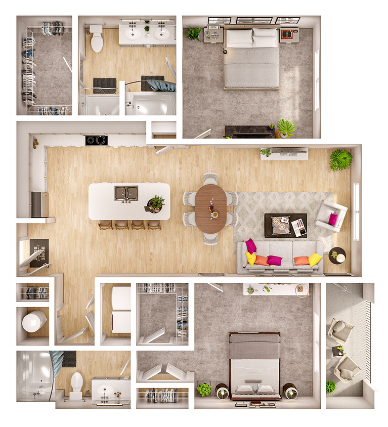 Linz at the Station- B2C Floorplan - B2C