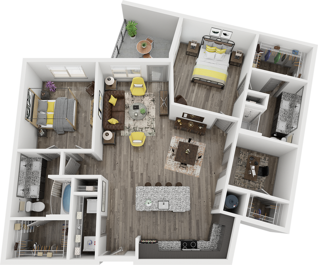 Cue Galatyn Station - B2I Floor Plan - B2I