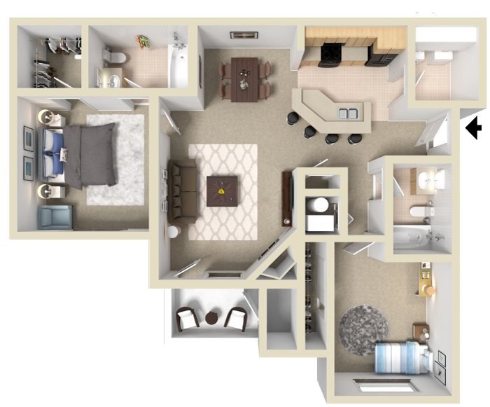 Floor Plan - The Jr Brook