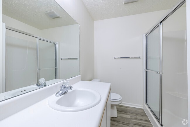 2BD, 2BA - 1,323SF - Primary Bathroom - Gallery Place Apartments