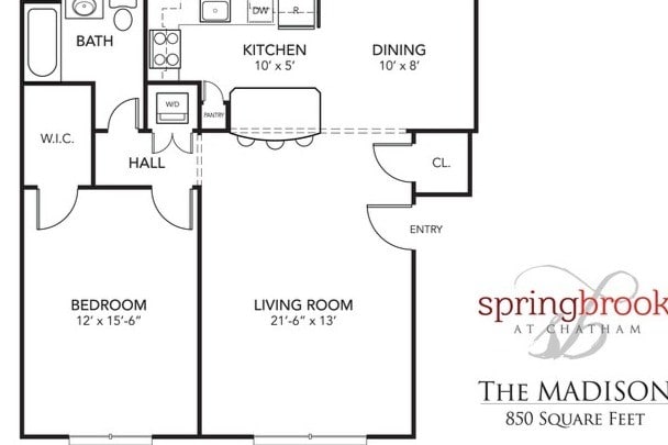 Floor Plan - The Madison