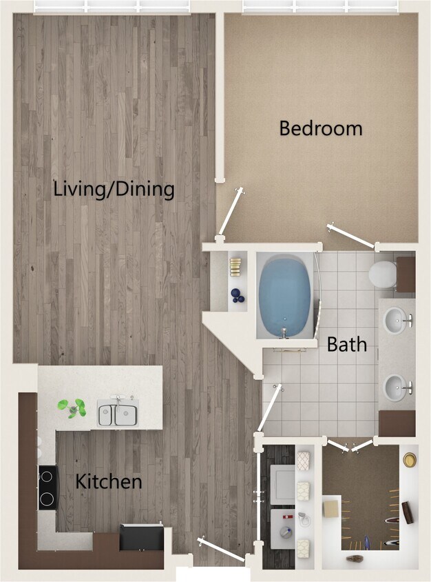 Floor Plan - A1D