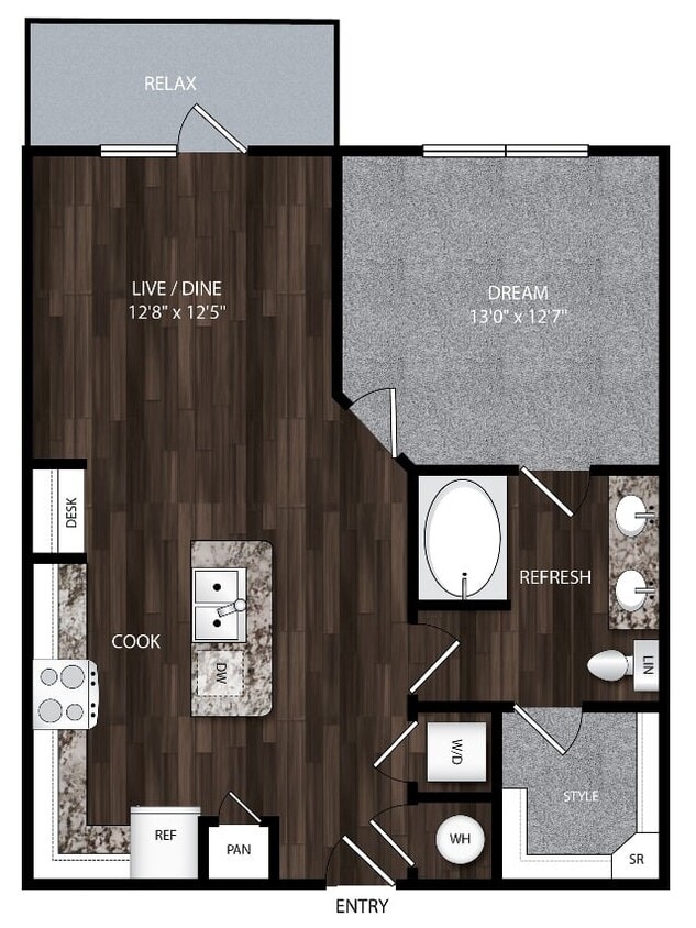 A3HC Floor Plan - A3HC