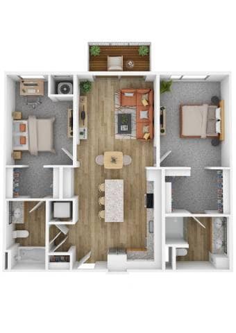 Floor Plan - Zen I (BLDG II)