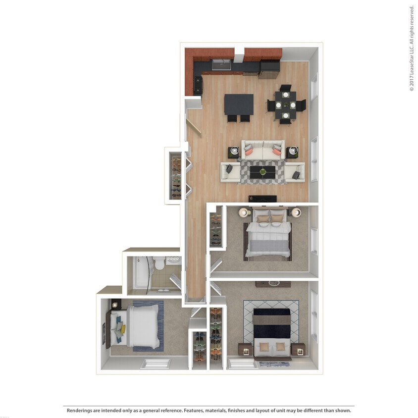 Floor Plan - 3 Bedroom