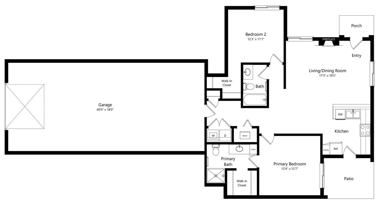 Floor Plan - Camden (Villa)