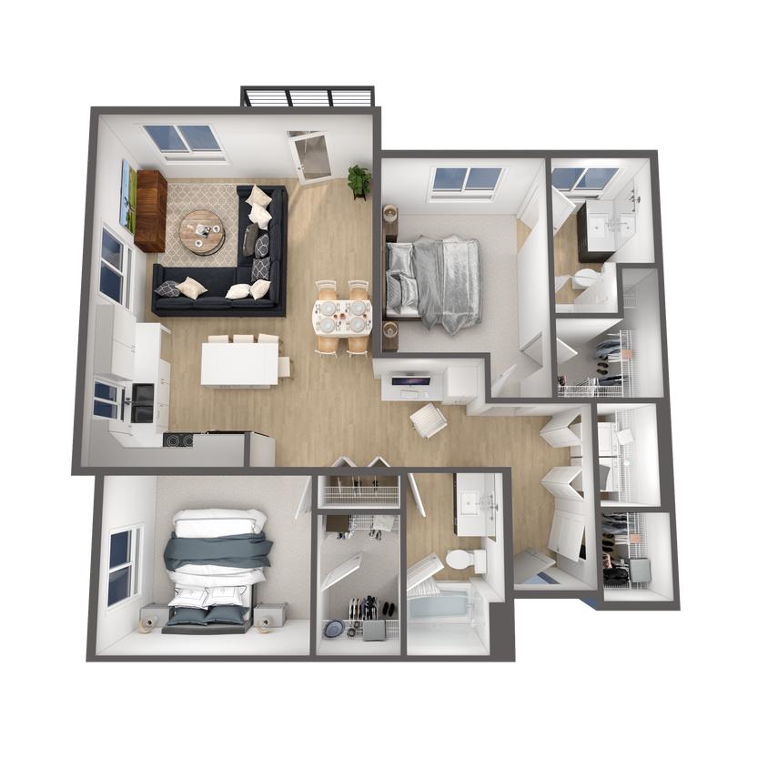 Floor Plan - Newton (2D)