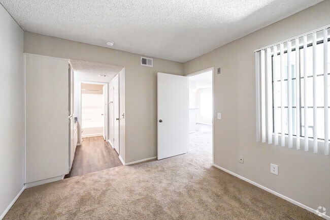 1BR, 1BA - 552SF - Bedroom - Soldano Senior Village