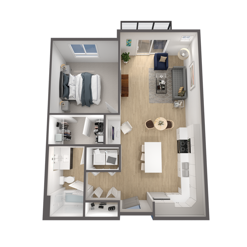 Floor Plan - Abbey (1A)