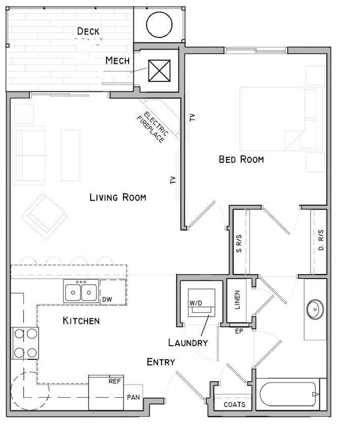 Floor Plan - Meadow (B5B-54)
