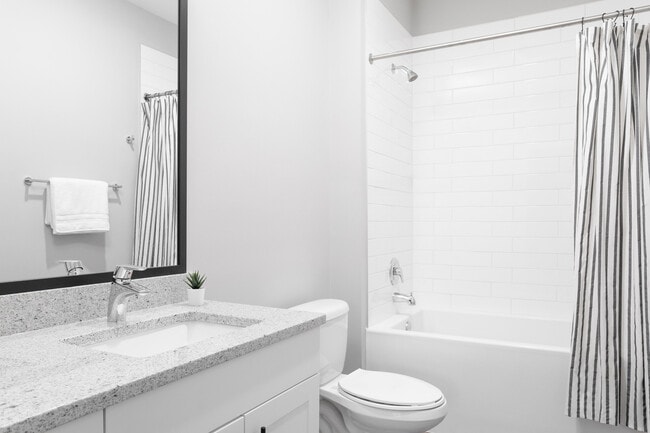 Experience modern elegance with this sleek bathroom design, perfect for comfort and style. - Lemmond Farm