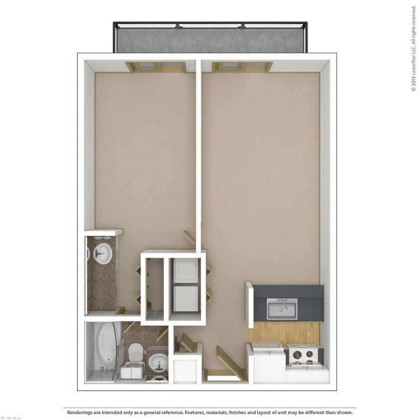 Floor Plan - 1x1s-p3