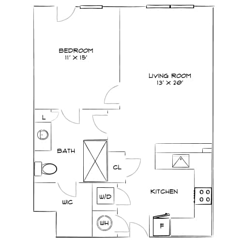 Floor Plan - Design 1B Premier 2