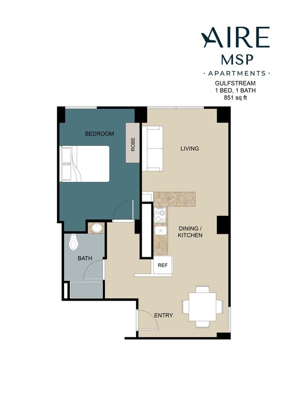 Floor Plan - Gulfstream
