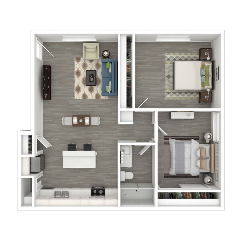Floor Plan - 2 Bedroom