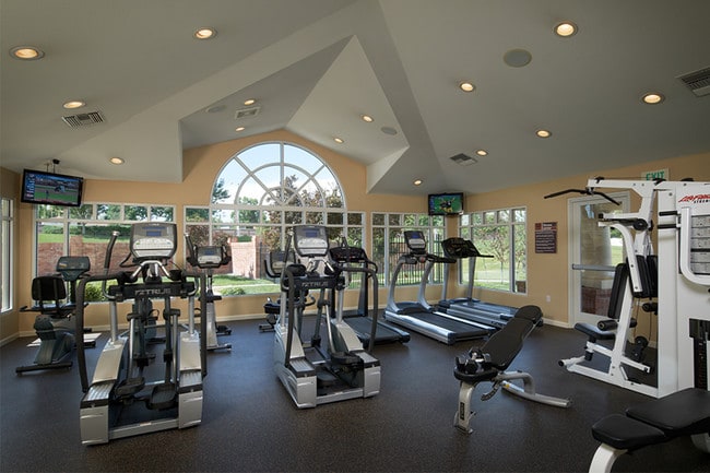 Fully-equipped fitness center - Madison Park