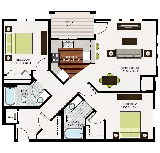 Floor Plan - The Frost