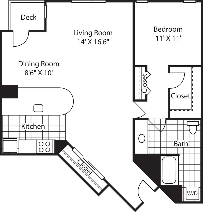 Floor Plan - Bed 514-1035 NW