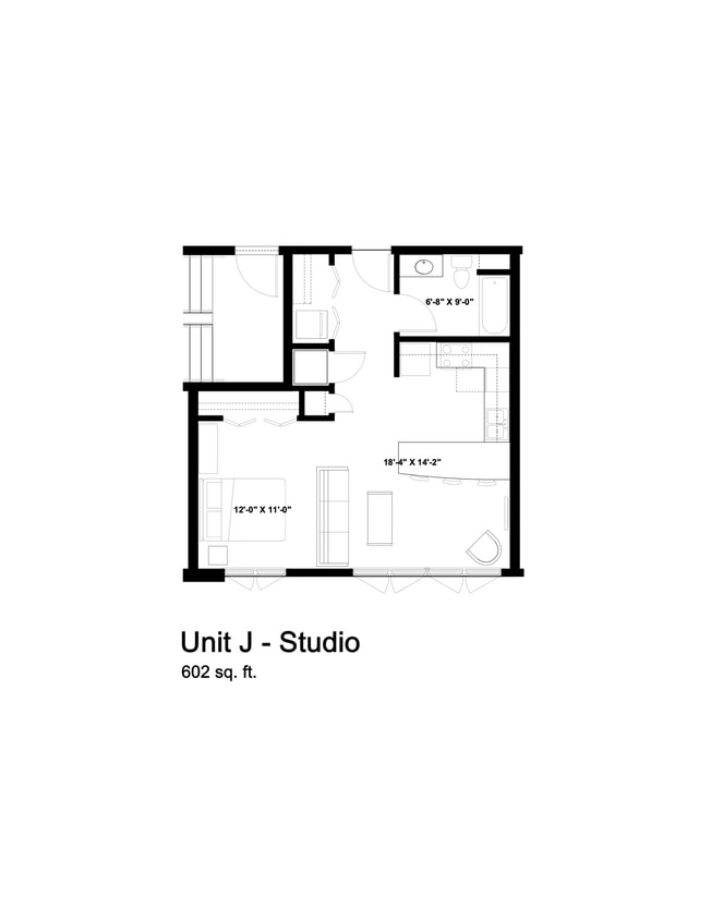 Floor Plan - Unit J
