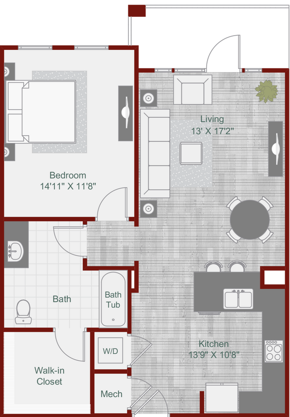 Floor Plan - A2-2-A