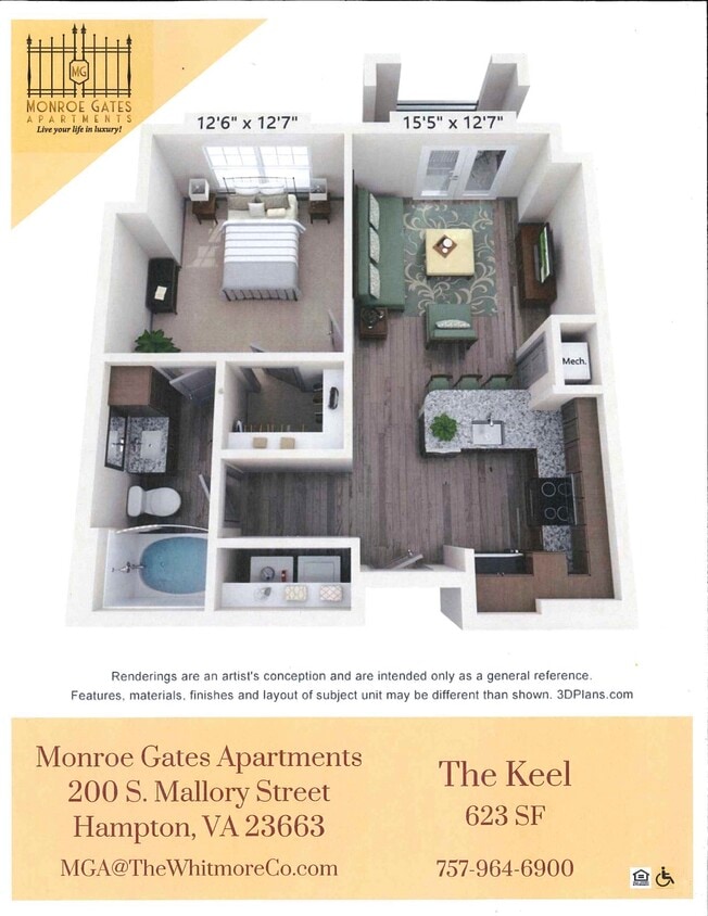 Floor Plan - The Keel