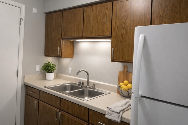 Gally Kitchen with Oak Accents - Royal Cove