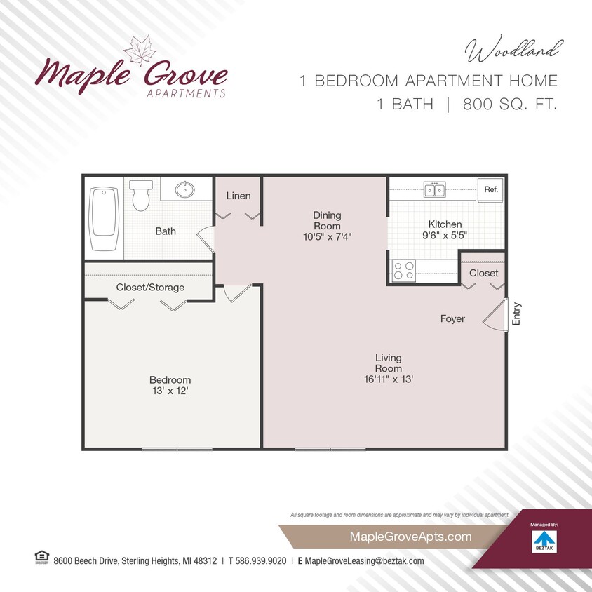 Floor Plan - Woodland