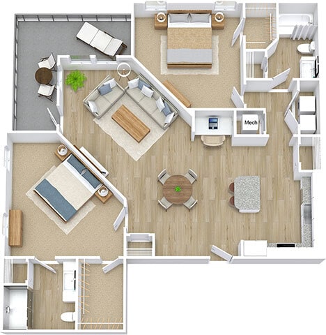 Floor Plan - Thatcher