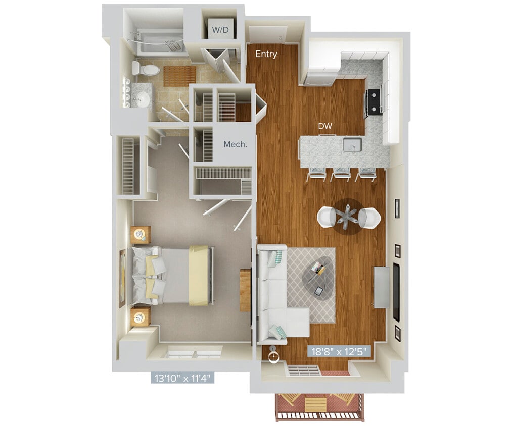 Floor Plan - A7-737