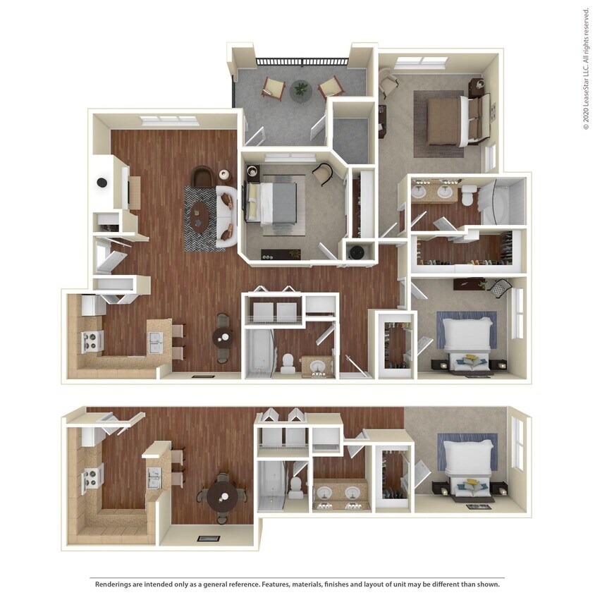 Floor Plan - 3 Bed 2 Bath 2-car Garage 1522 (1362 Net)