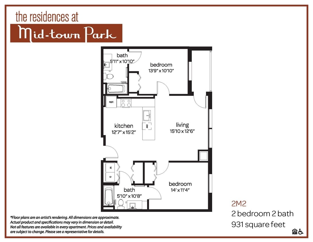 Floor Plan - 2M2