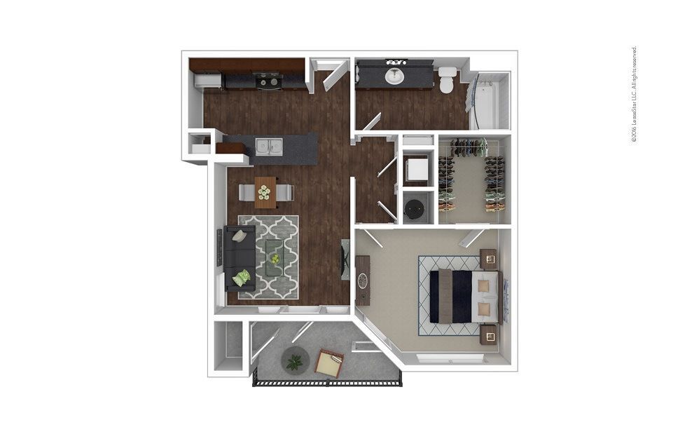 Floor Plan - The Hialeah