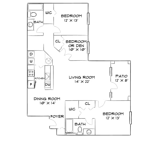 Floor Plan - Design 3A